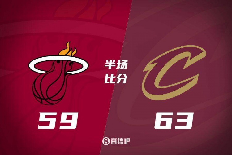 熱火發(fā)力打出13-0！半場落后騎士4分 阿德巴約16+5 米切爾13分